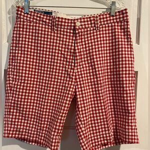 Men’s Polo Ralph Lauren Gingham shorts, size 33